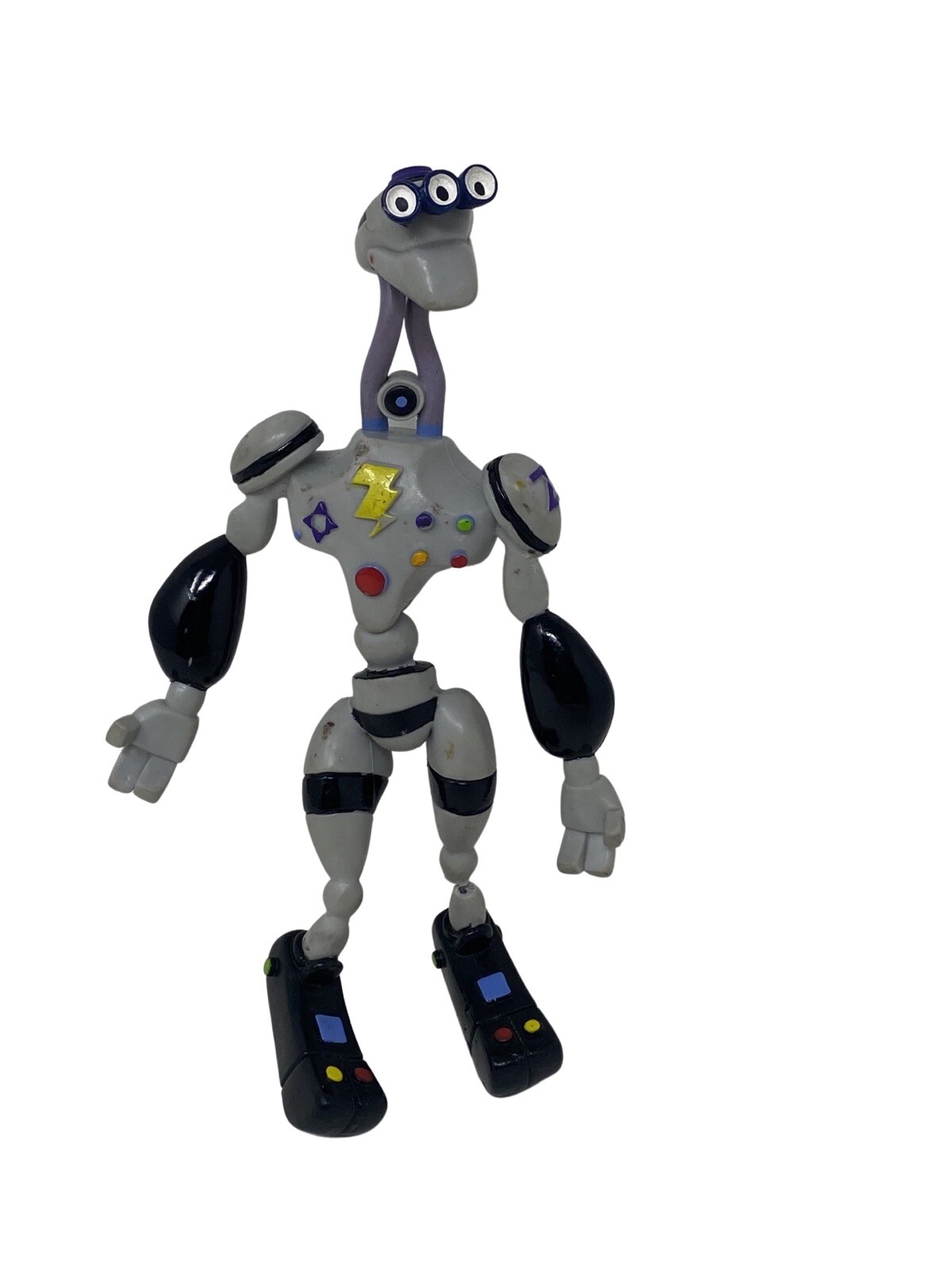 Vintage Zoog Twitch Robot Disney Channel Zoogdisney.com Toy Figure