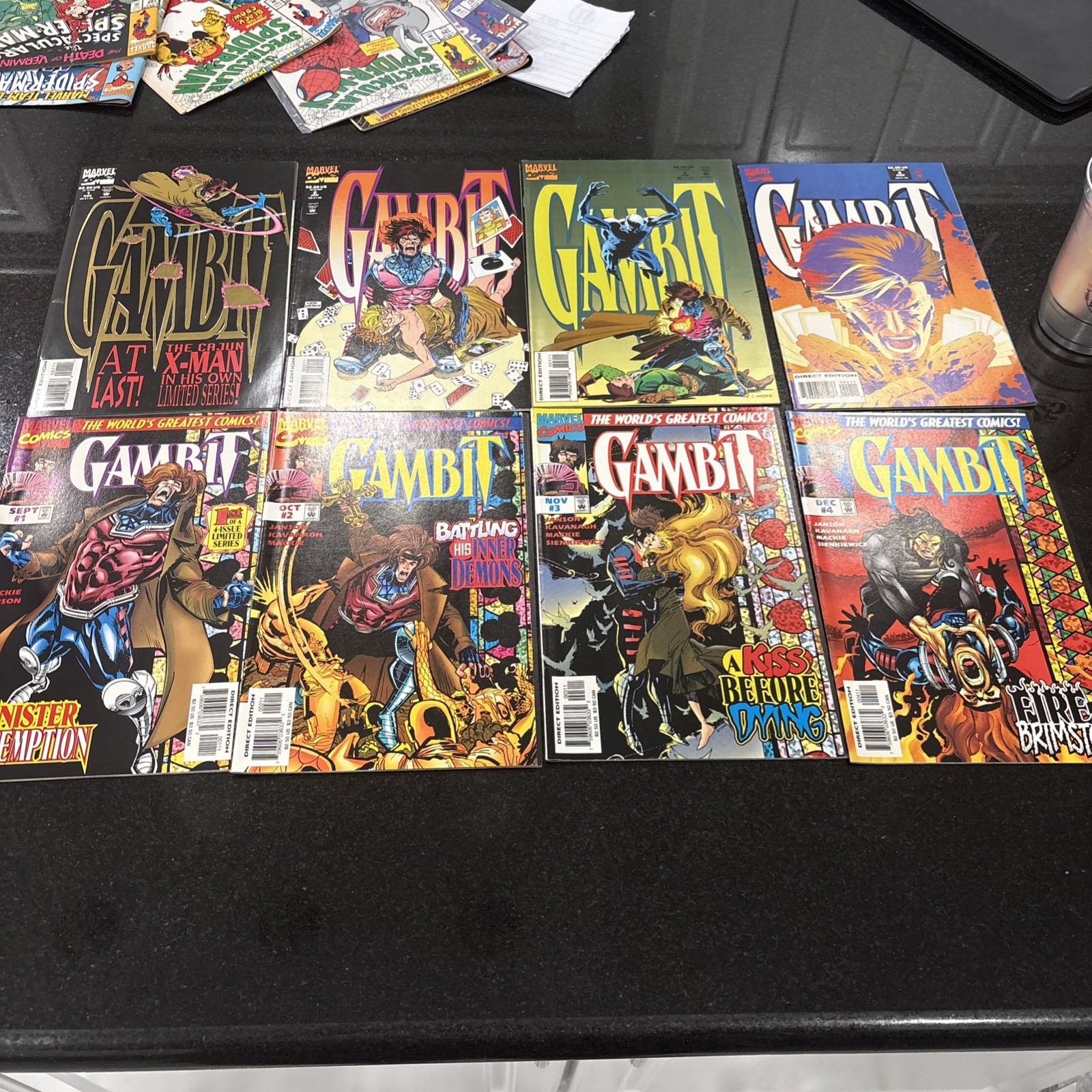 GAMBIT #1-4 FULL RUN MARVEL 1993 X-MEN HOWARD MACKIE-LEE WEEKS 