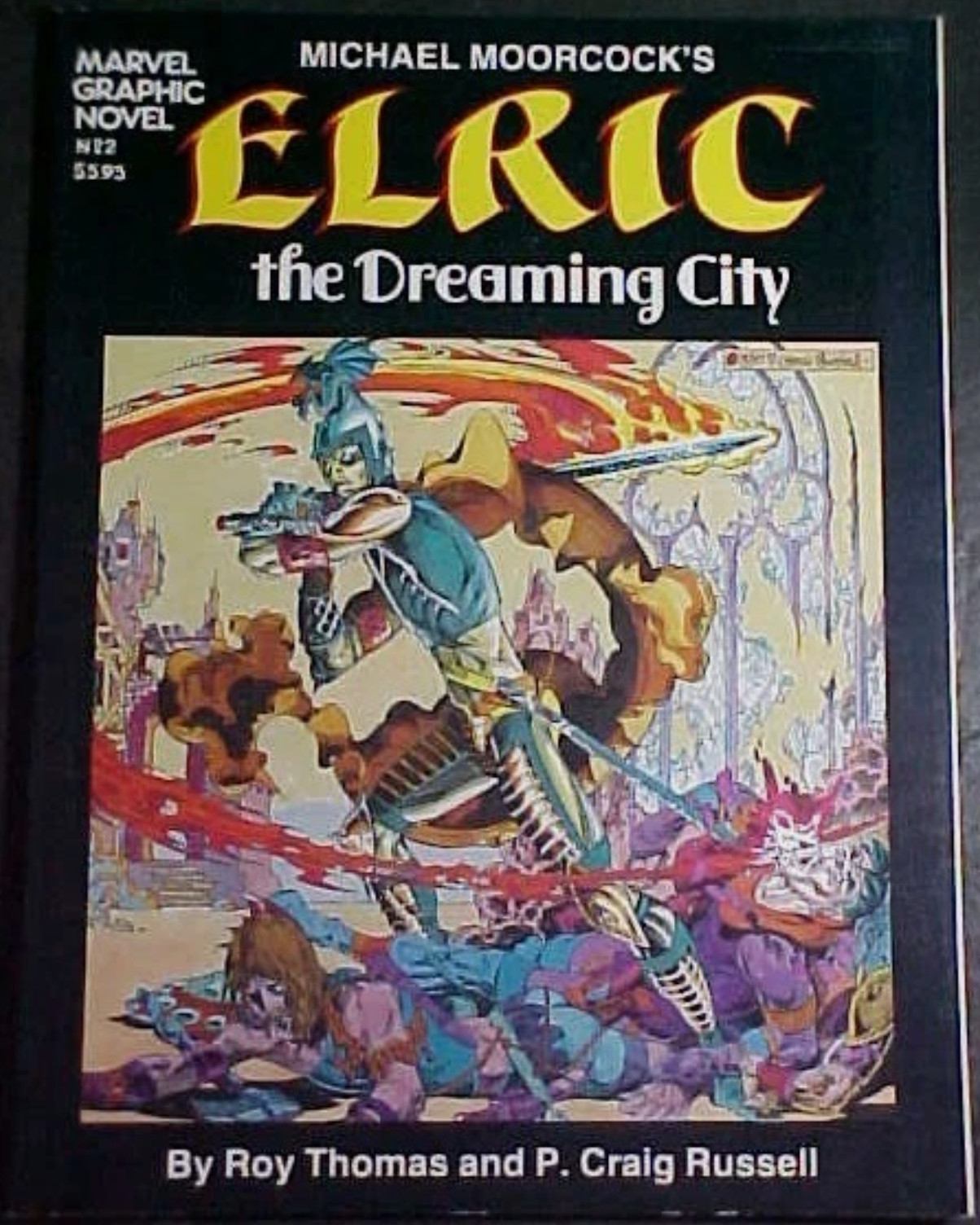 ELRIC: THE DREAMING CITY 1982 Marvel Graphic Novel #2 FN/VF