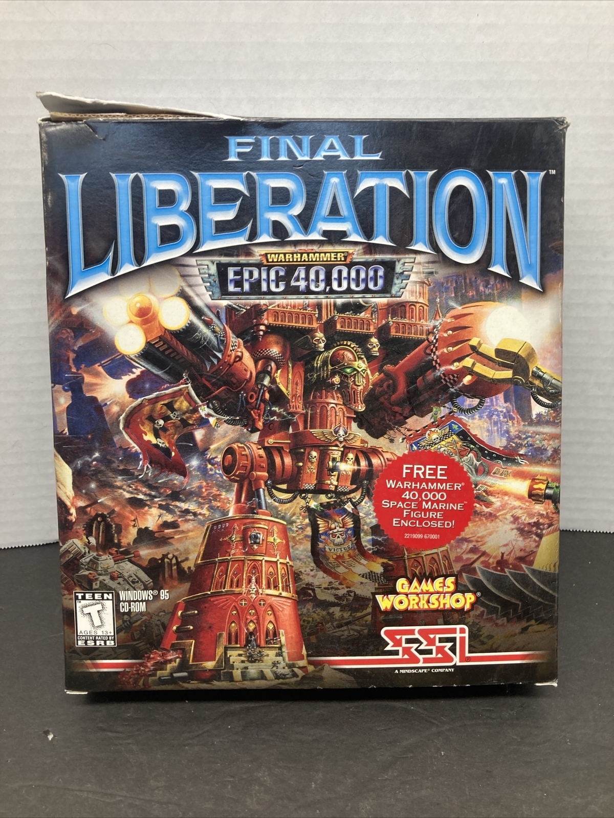 Warhammer:Final Liberation Epic 40,000 (PC,1997) Box Only