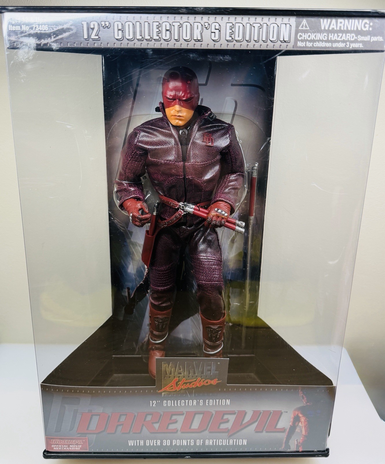 2003 Marvel Studios Daredevil Matt Murdoch 12″ Collector’s Series