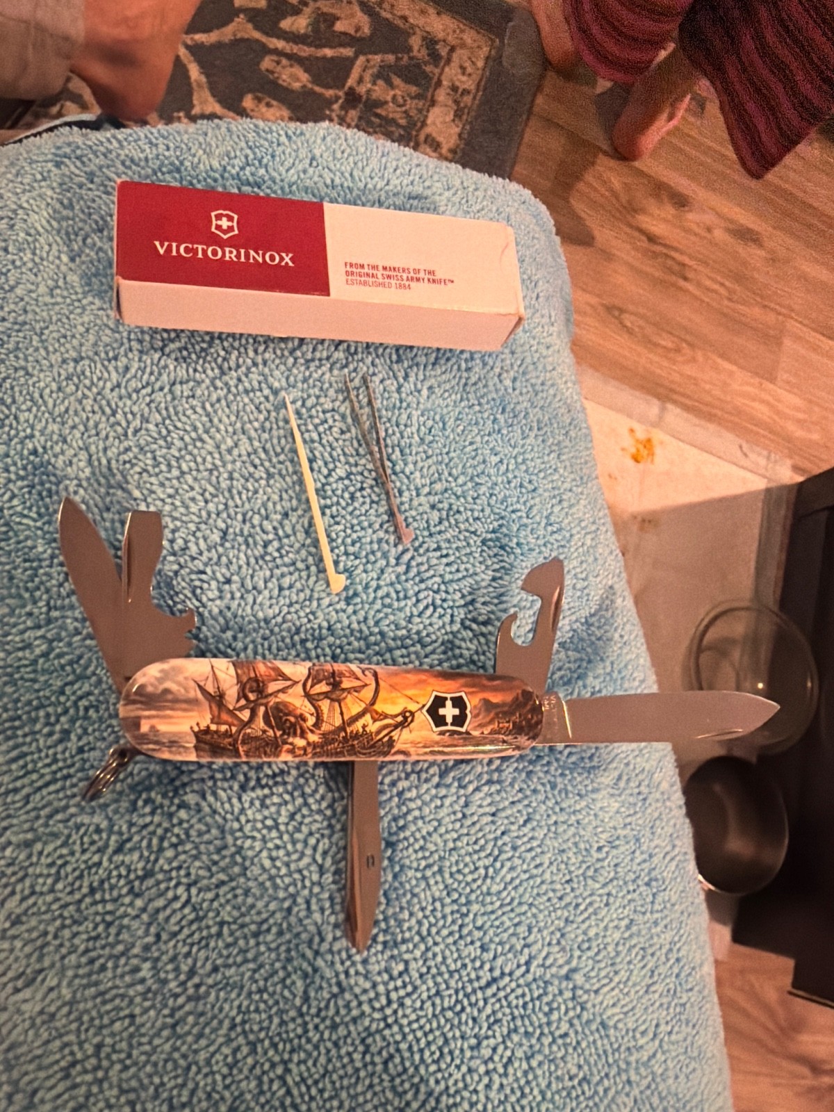 Victorinox SMKW Exclusive Kraken Ship Tinker SOLD OUT NEVER TO BE RELEASED AGAIN