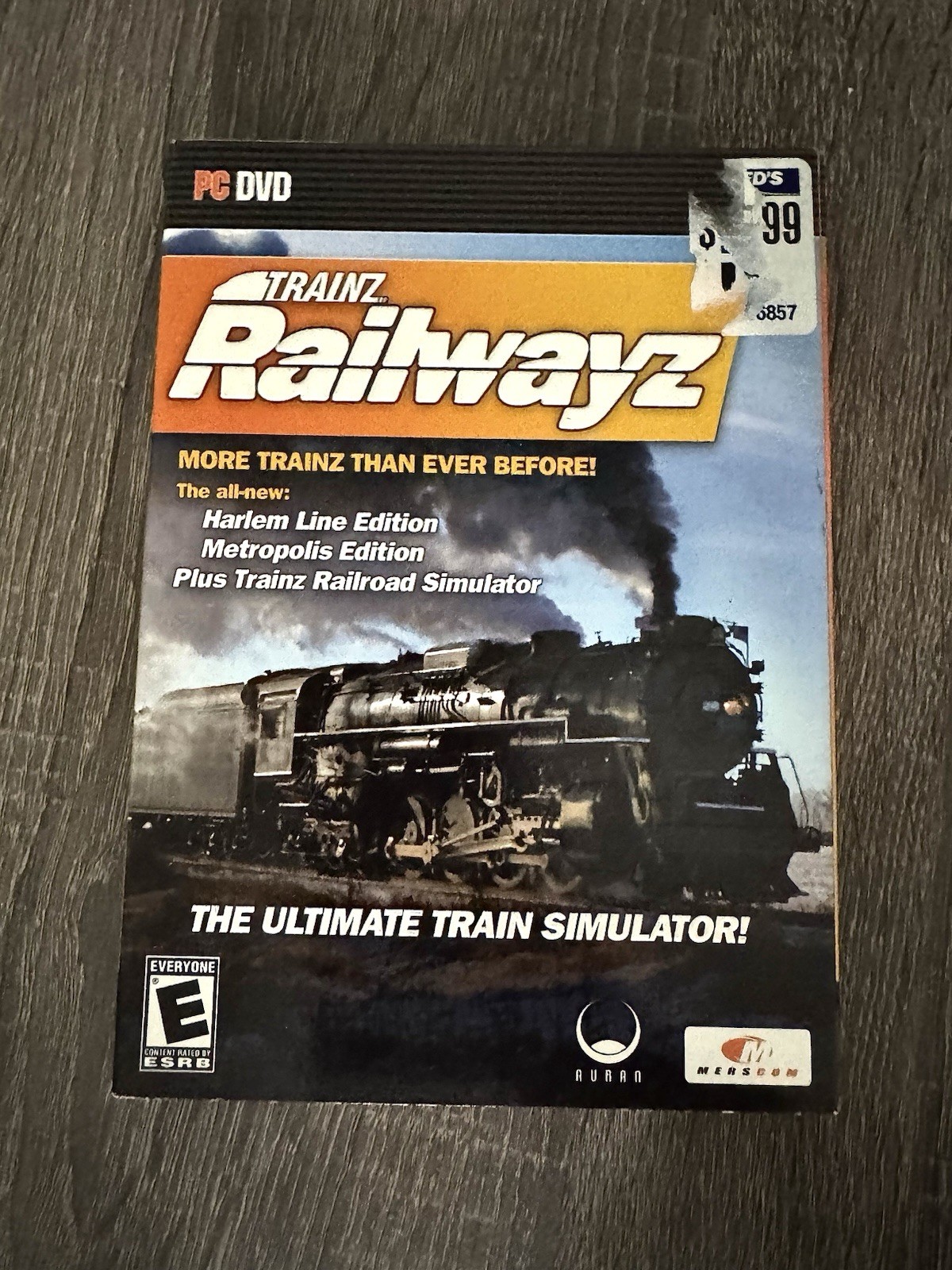 Trainz: Railwayz (PC, 2007) Factory Sealed