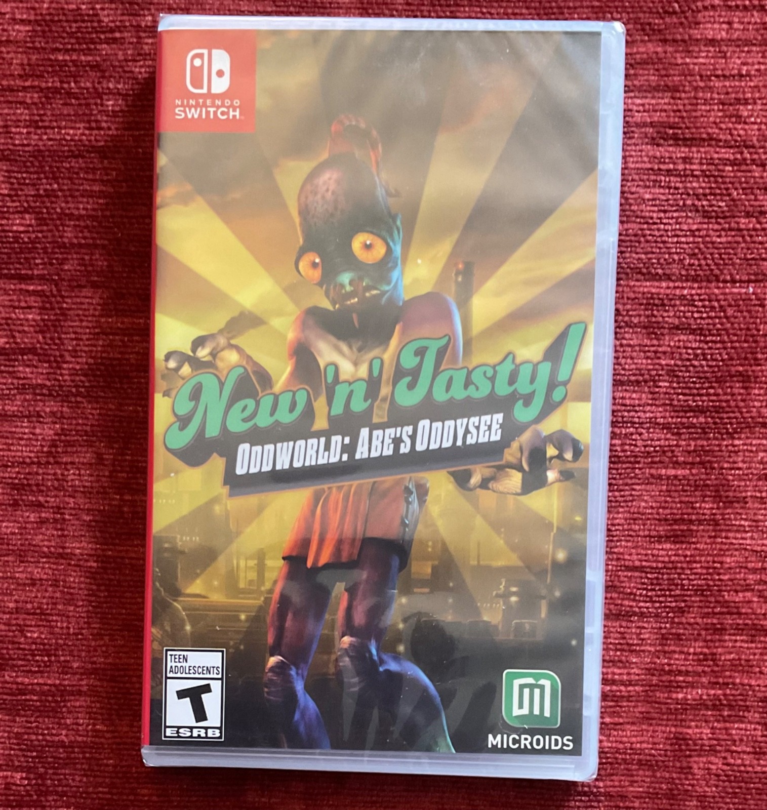 New ‘n’ Tasty Oddworld: Abe’s Oddysee (2020) SEALED for the Nintendo Switch