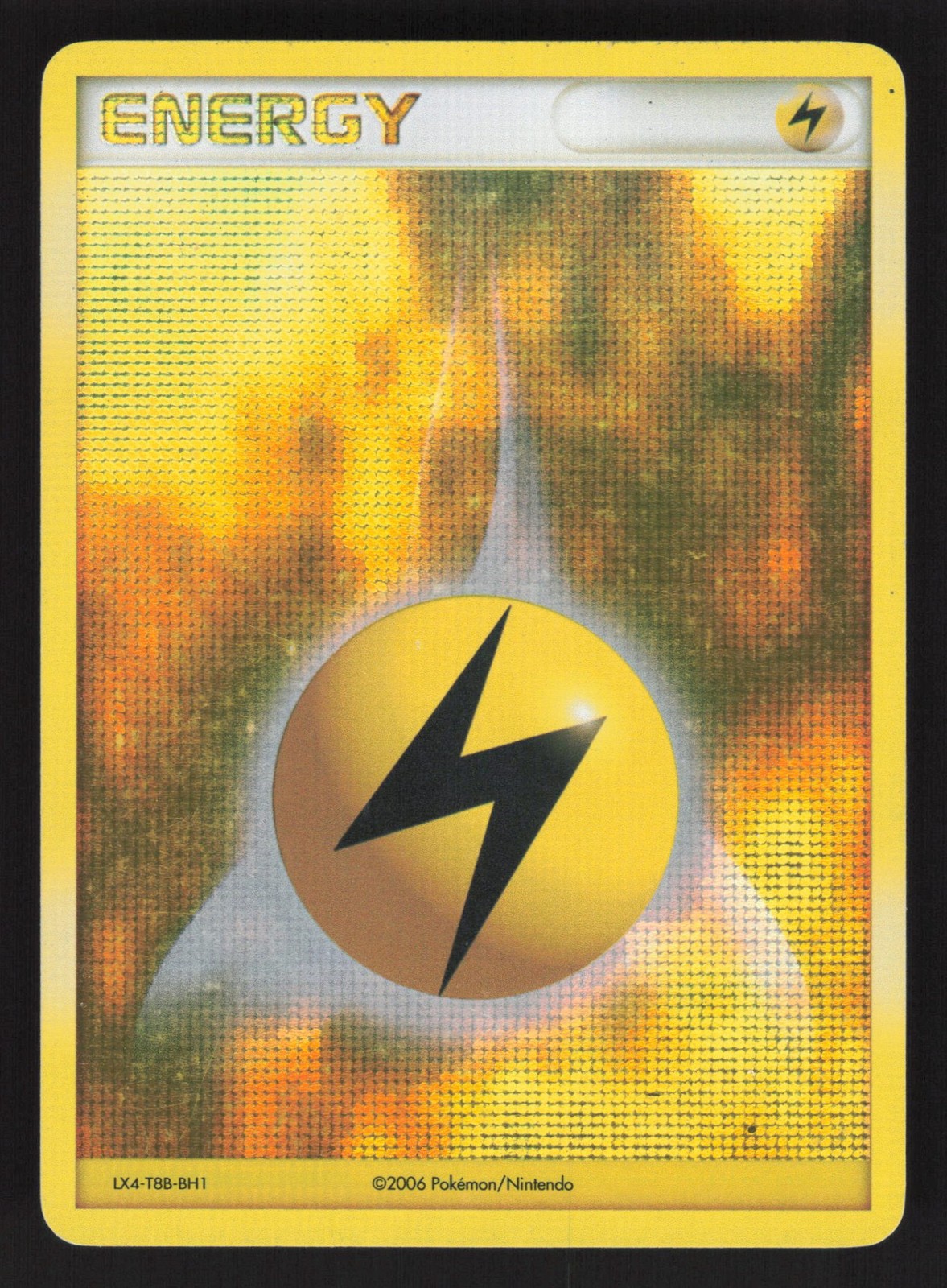 English MP Lightning Energy (2006-2007 League Promo) 2006 PR Holofoil Pokemon