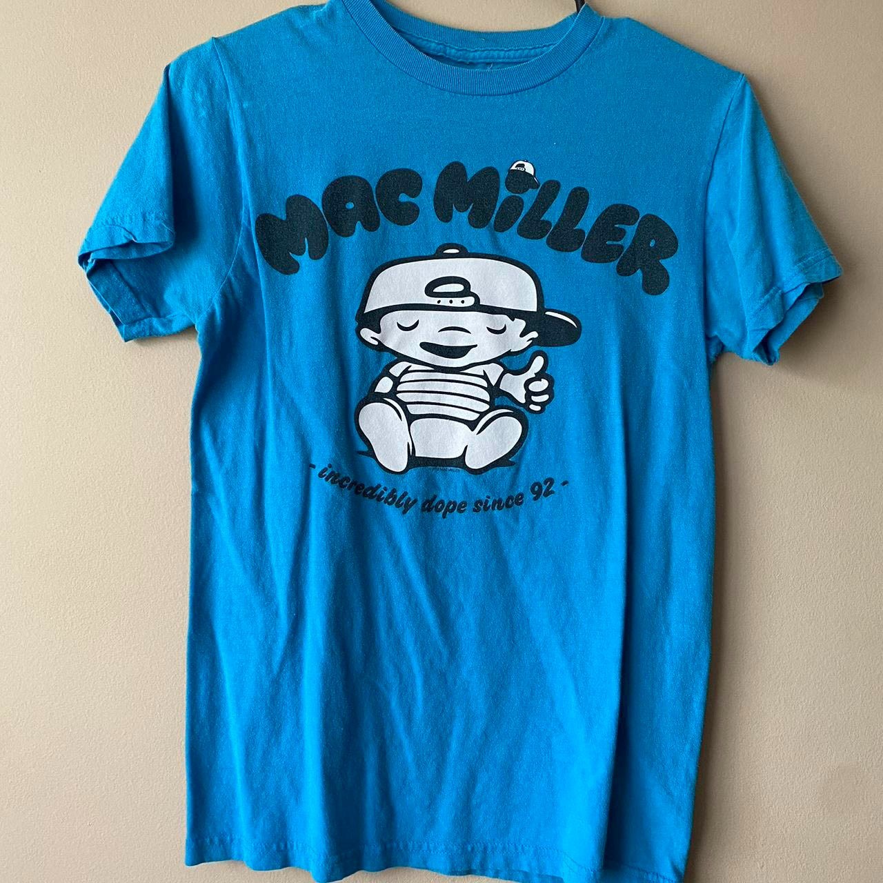 Mac Miller Gift For Fans Heavy Cotton Blue All Size T Shirt CC121