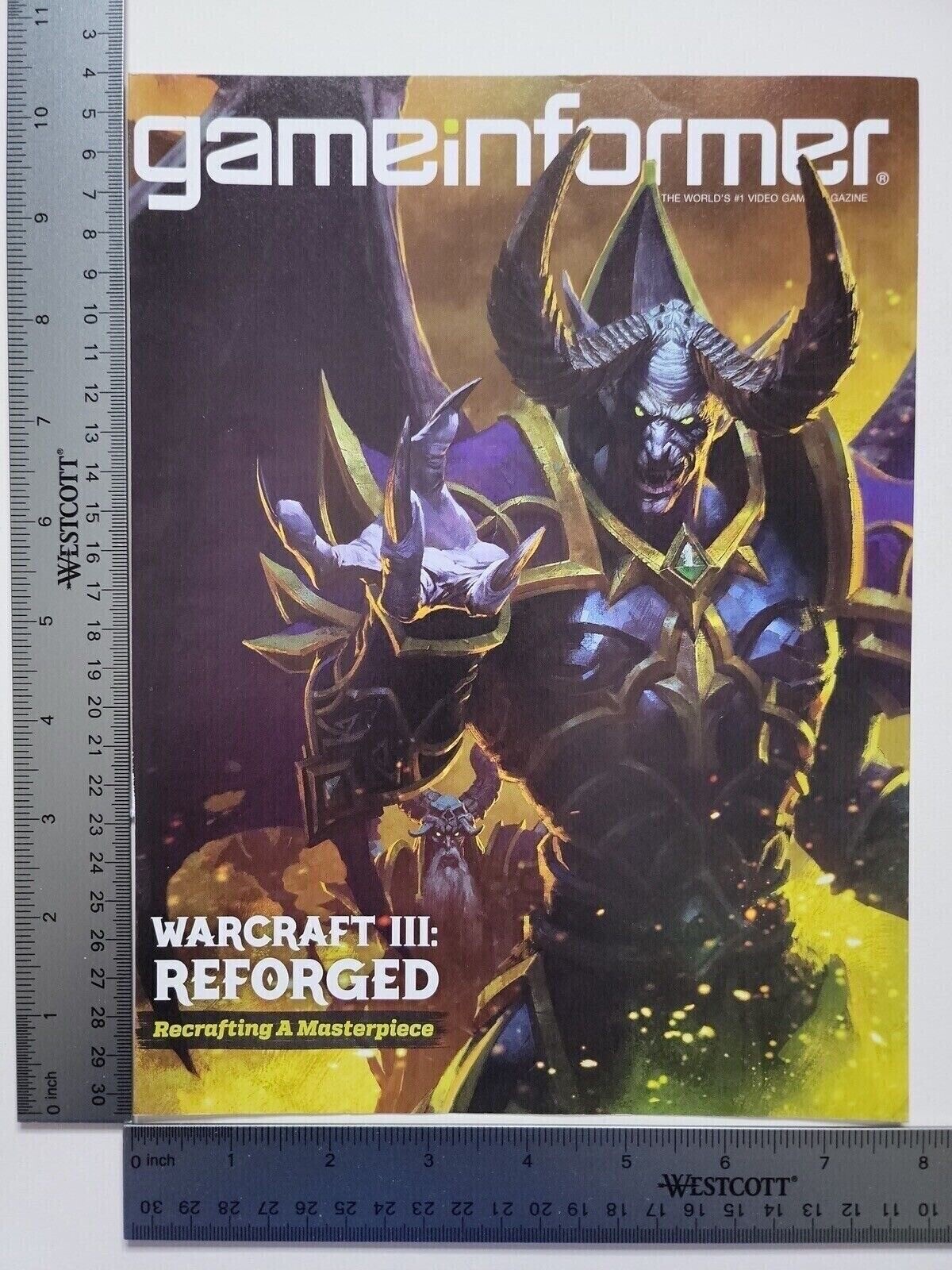 Warcraft Iii 3 Reforged Original Print Ad / Poster Game Promo Art