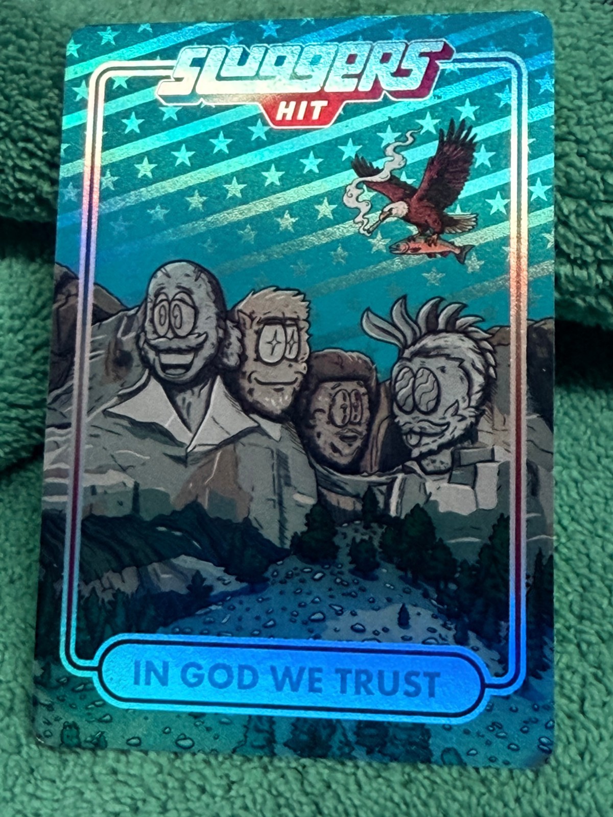 Sluggers Hit America 250 Holo Card Ultra Rare Pull First One Listed Anywhere