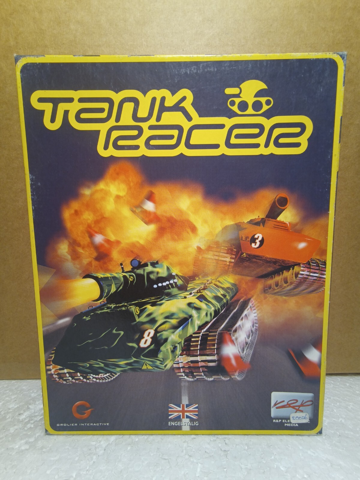 Tank Racer PC Big Box, NEW CIB, RARE - Vintage - RETRO