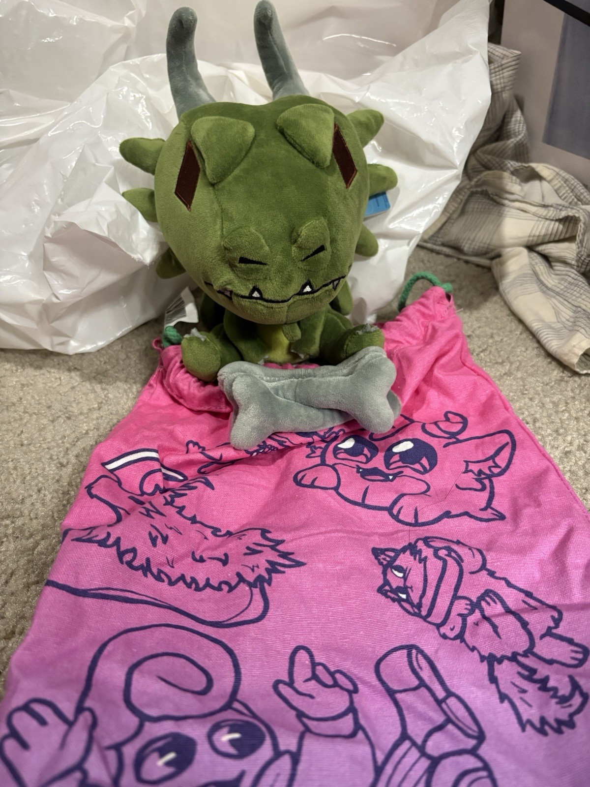 OldSchool RuneScape Elvarg MakeShip Plushie 