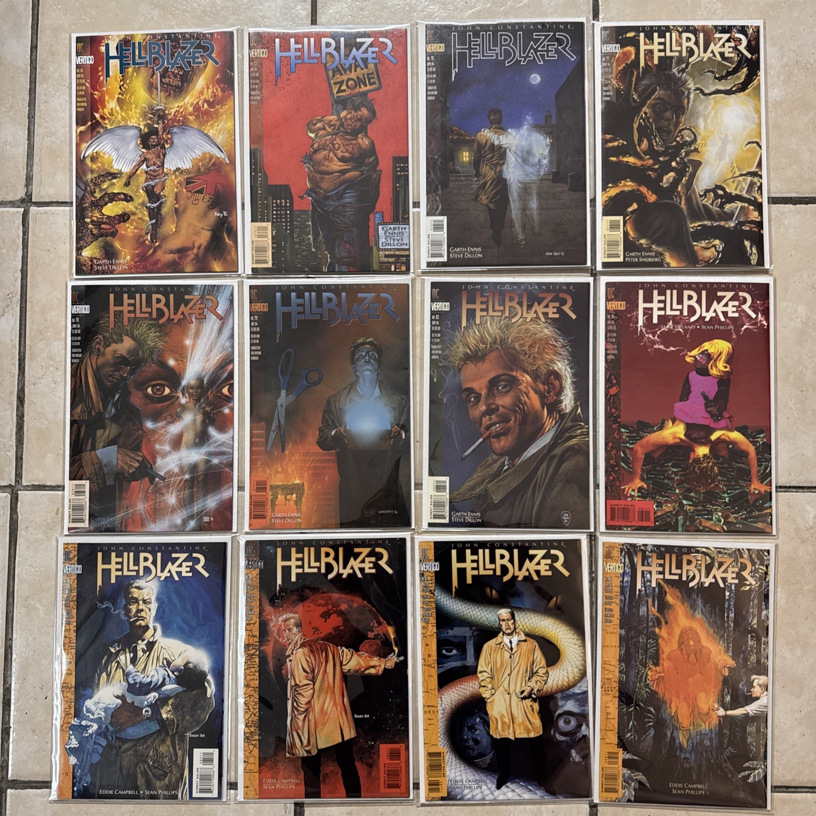 Hellblazer 64 73 76 77 78 79 83 84 85 86 87 88 DC Vertigo Comics Ennis Campbell