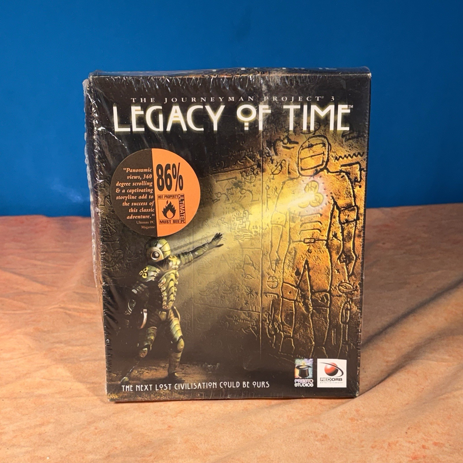 🔥 The Journeyman Project 3 Legacy of Time PC Big Box SEALED