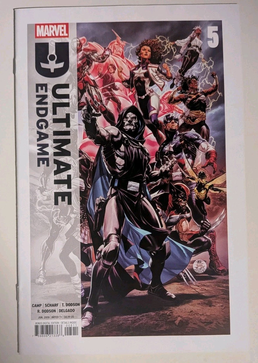 ULTIMATE ENDGAME #5 06/24/2026 NM-/VF+ MAIN COVER 1ST PRINTING  MARVEL COMICS