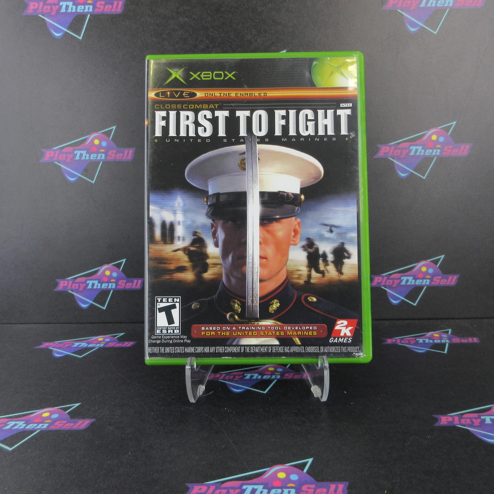 Close Combat First to Fight Xbox + Reg Card Complete - 1 Year Warranty VG