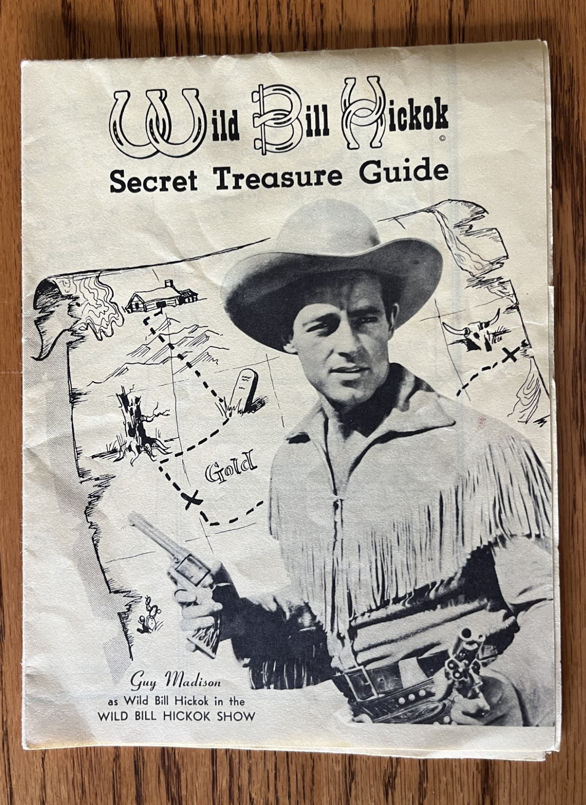 1952 Guy Madison Wild Bill Hickok Show Secret Treasure Guide
