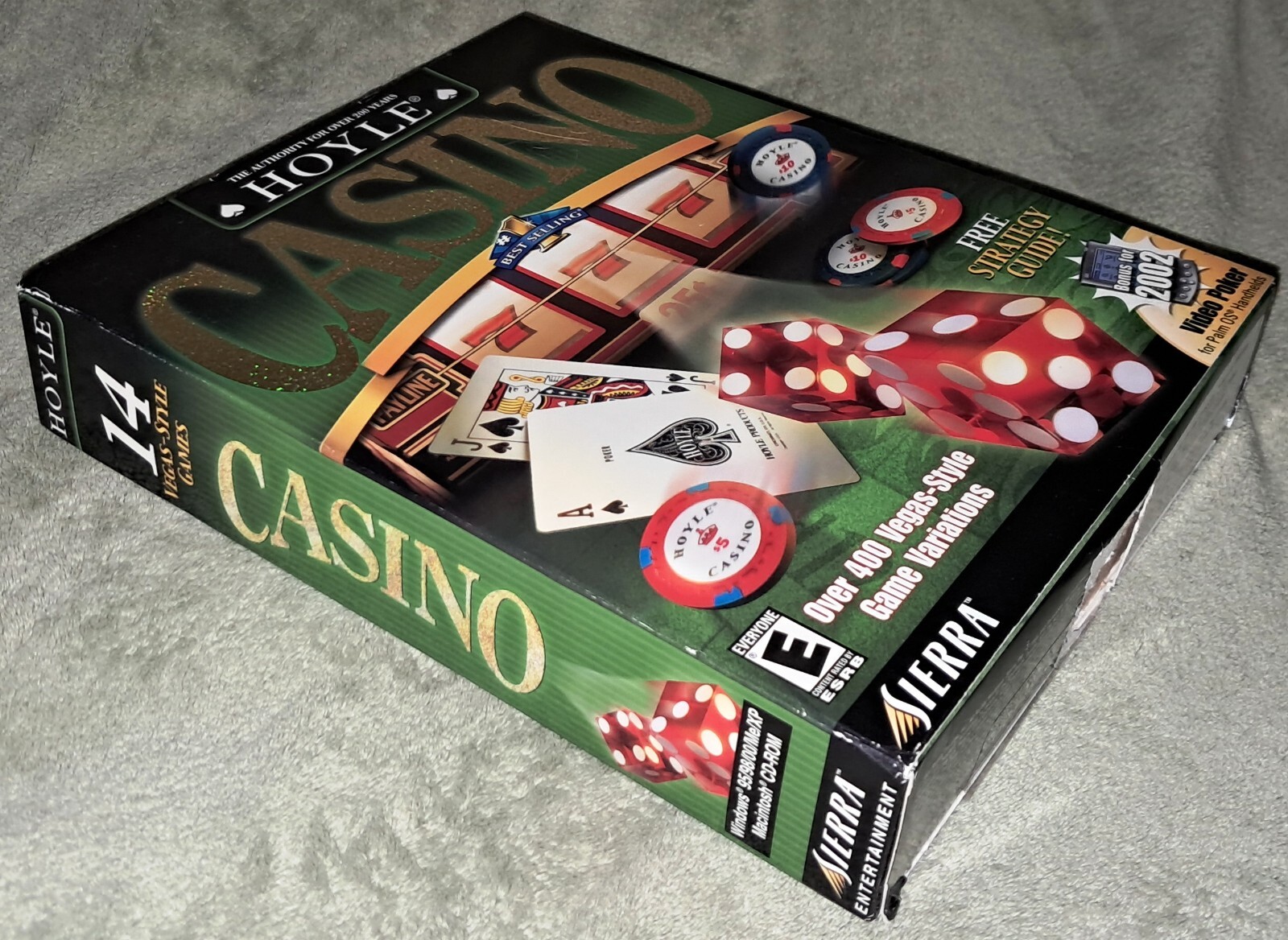 Hoyle Casino Games Big Box NEW/SEALED PC/Computer Software 14 Poker/Slots/Craps
