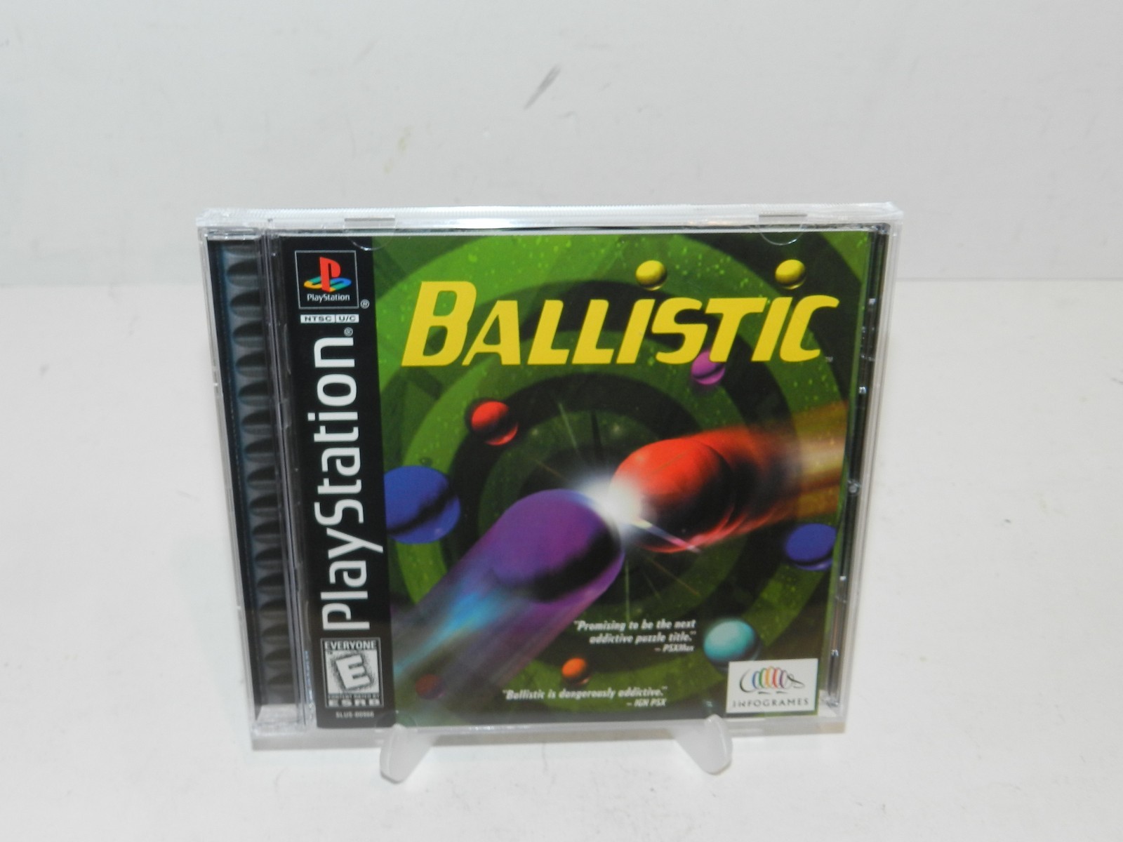 Ballistic Sony PlayStation 1 PS1 Game COMPLETE Tested Warranty