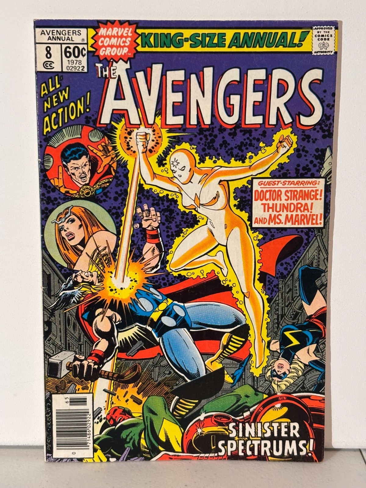 AVENGERS ANNUAL 8 - Marvel 1978 - Roger Stern - George Perez - VF