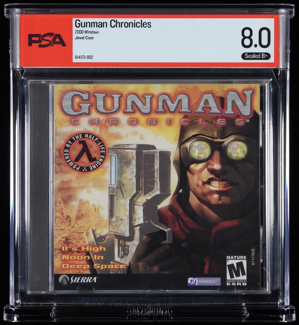 Gunman Chronicles - Jewel Case, PC, 2000 - PSA Graded 8.0 B+