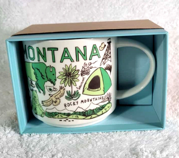 Starbucks Been There Series Montana 14 OZ Mug