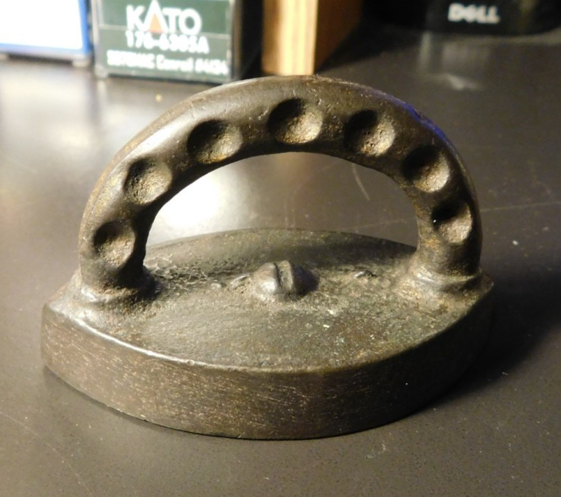 Vintage Miniature Iron Sad Iron. BUY IT NOW.