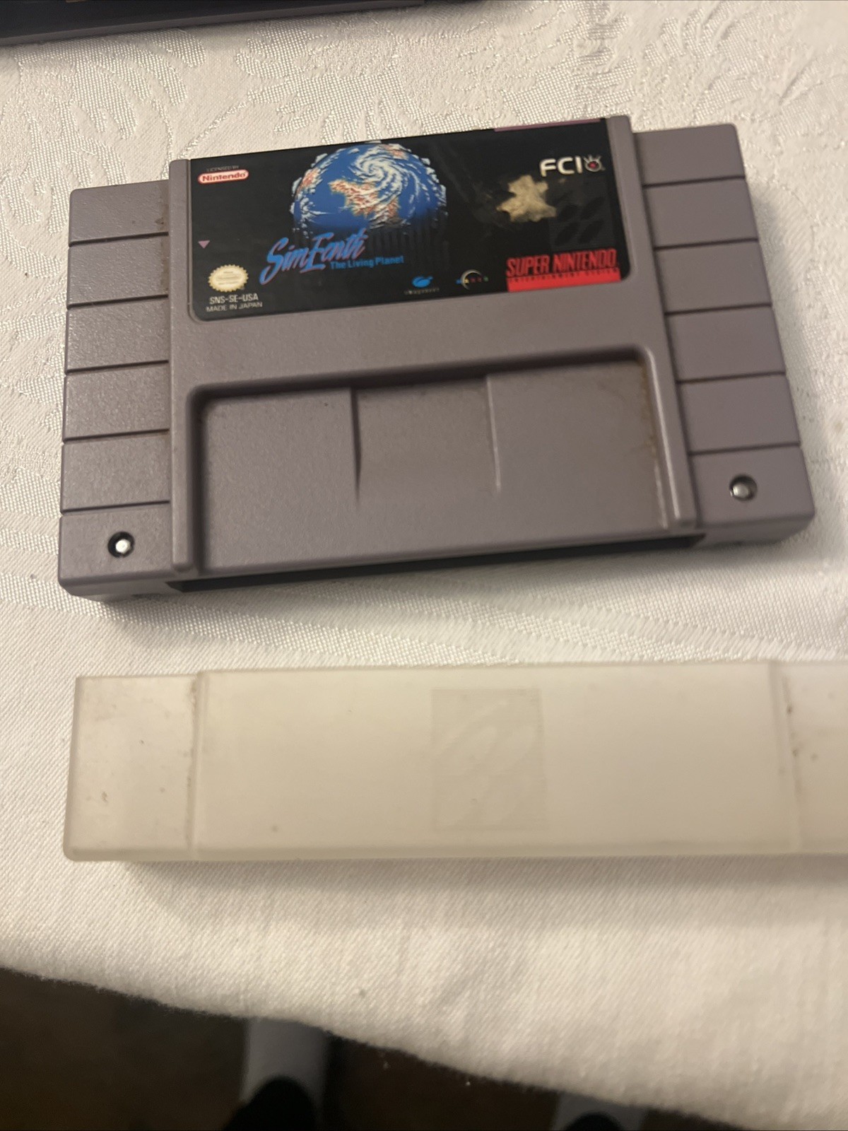 Sim Earth the Living Planet (Super Nintendo entertainment System Snes)