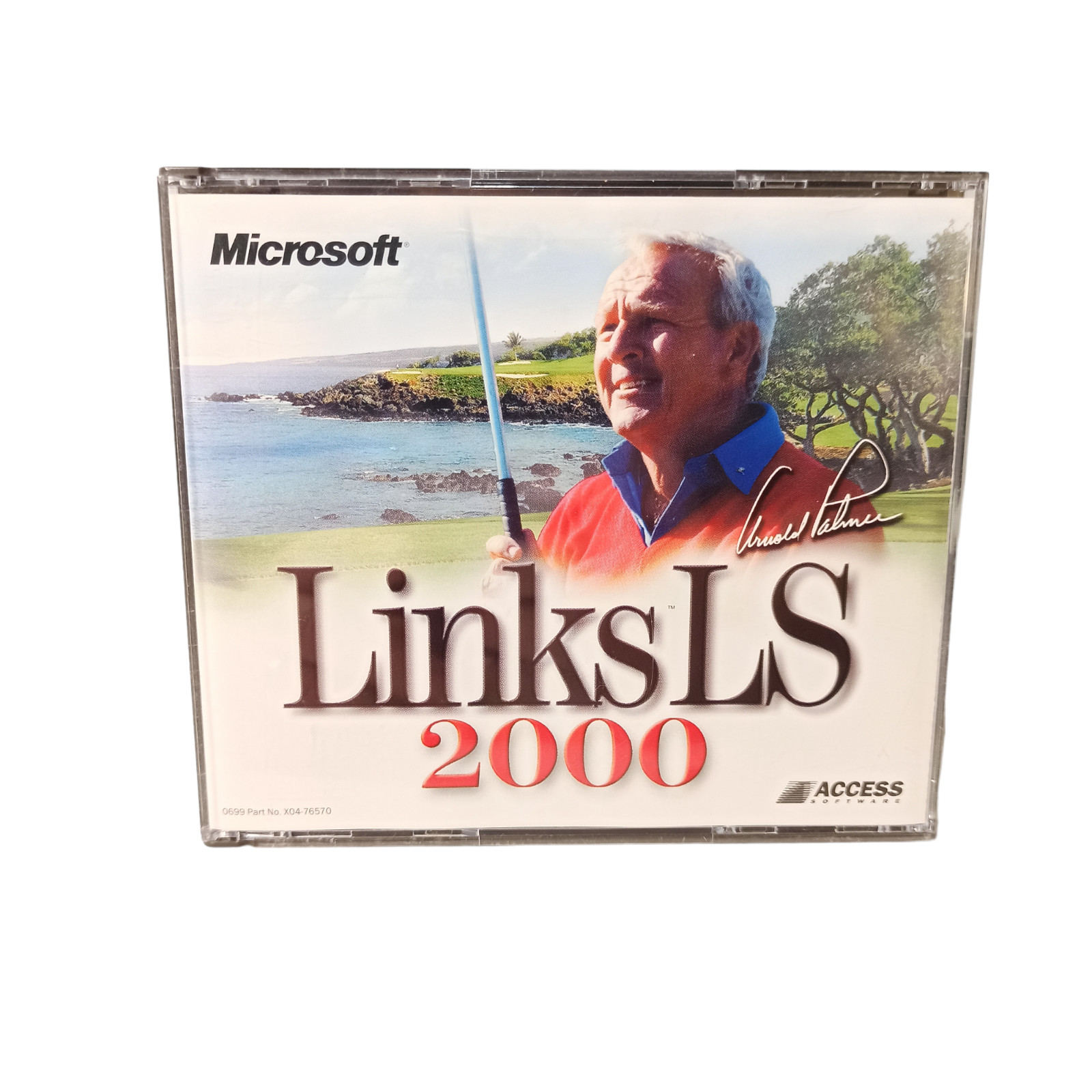 Microsoft Links LS 2000 PC Game Arnold Palmer Golf Sports Game Access Software