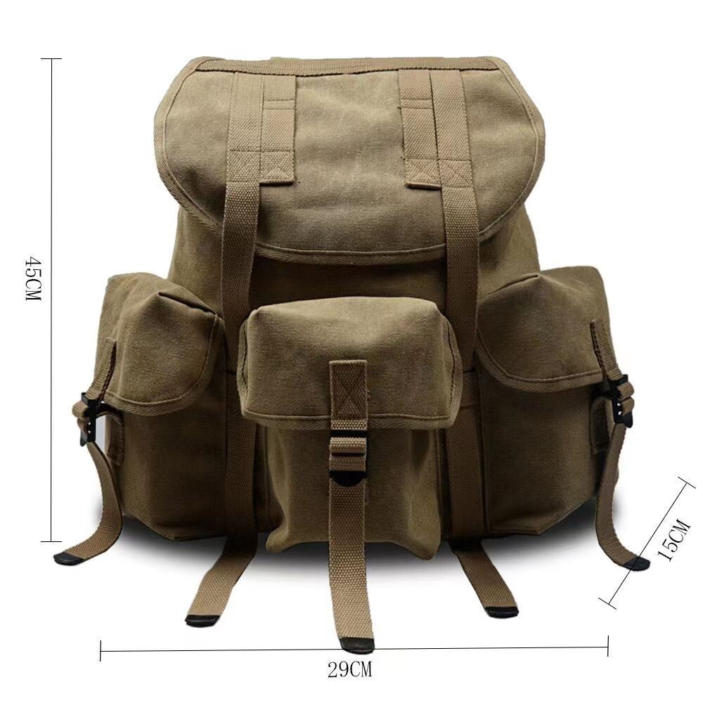 Vietnam War US Army Military Bag Canvas Haversack Backpack Pack Bag Repro