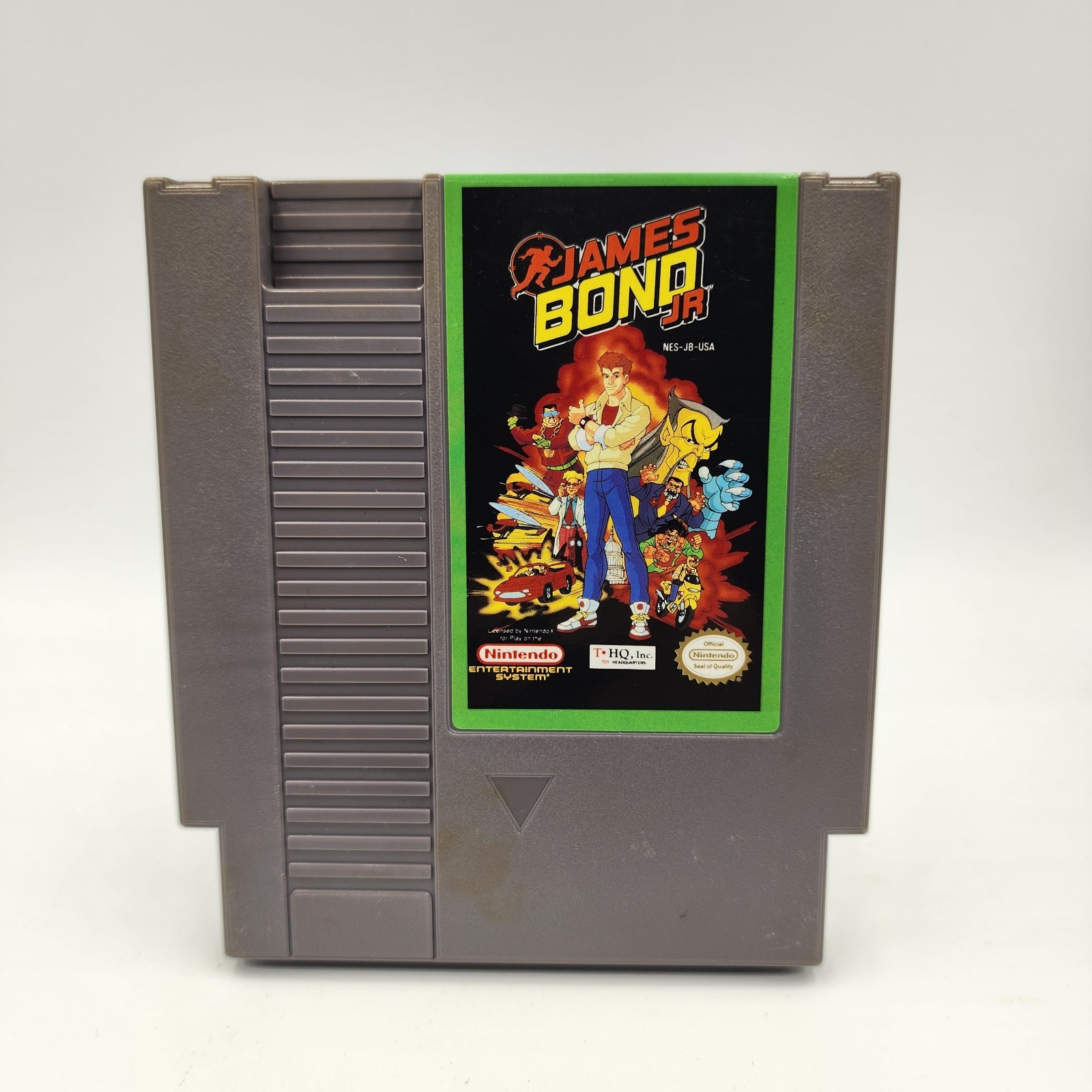 James Bond Jr - Nintendo NES Game Cartridge *tested