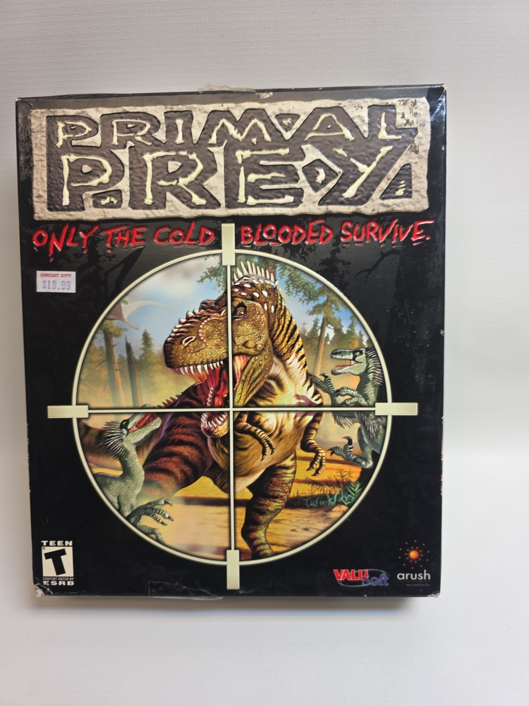 Primal Prey - Only The Cold Blooded Survive - PC Game Big Box CD Rom Windows 95