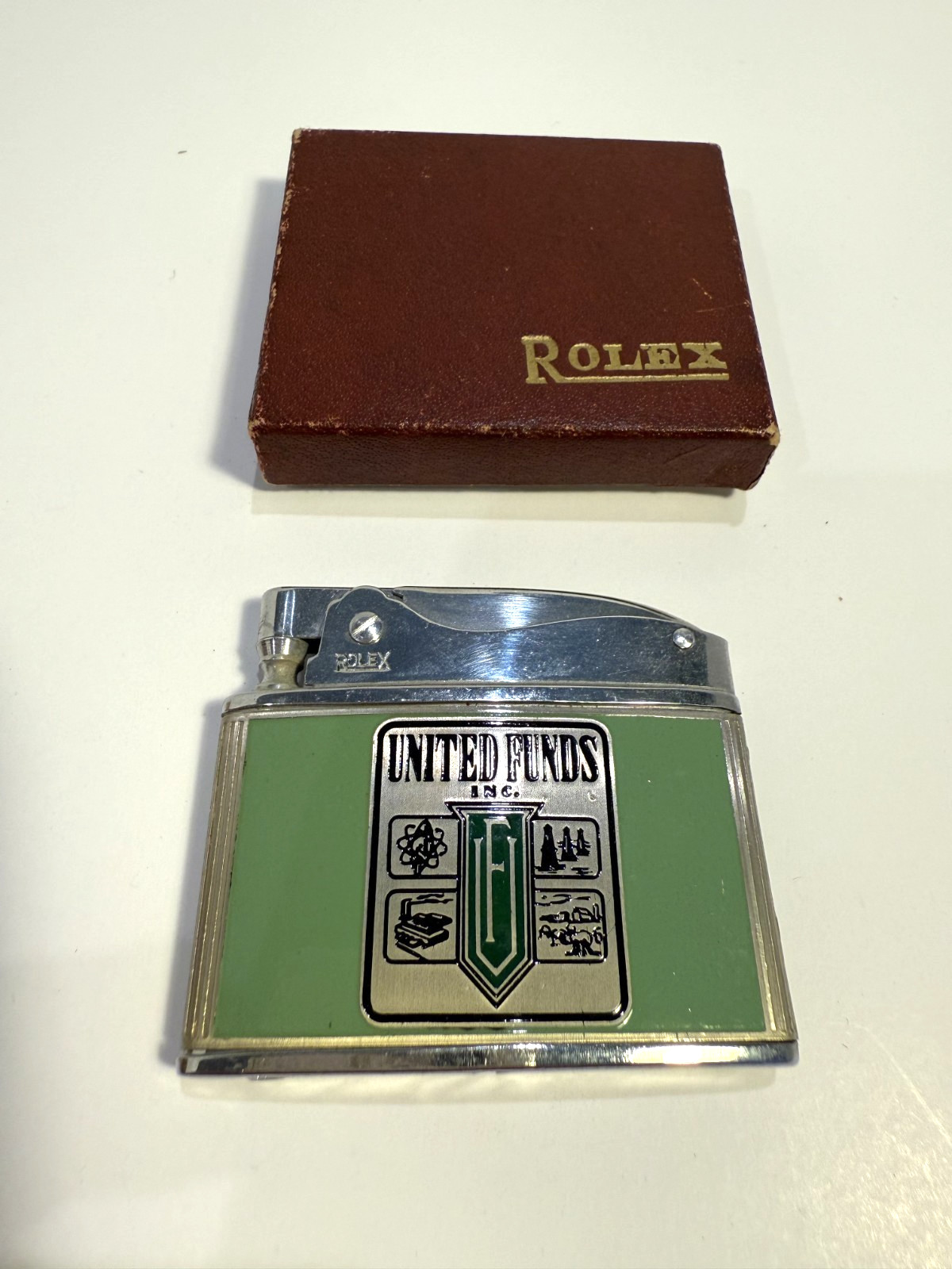 Rolex lighter - Vintage - Waddell & Reed Underwriters United Fund Shares