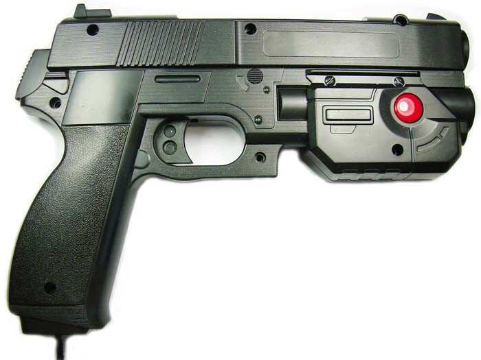 Ultimarc AimTrak Arcade Light Gun, RED, BLUE, BLACK, for MAME,Win,PS2 