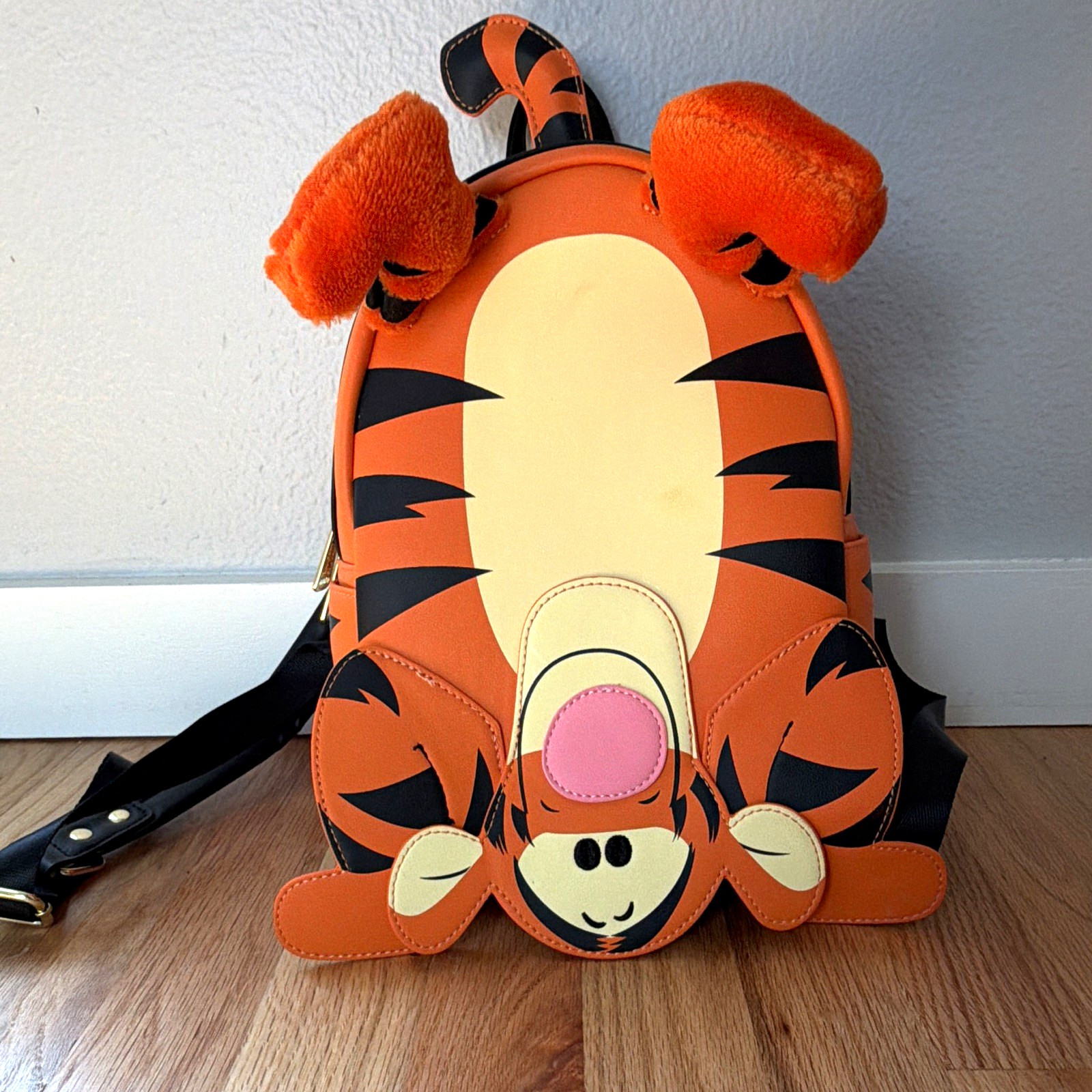 Loungefly Disney Tigger Mini Backpack - Orange & Black, Character Theme
