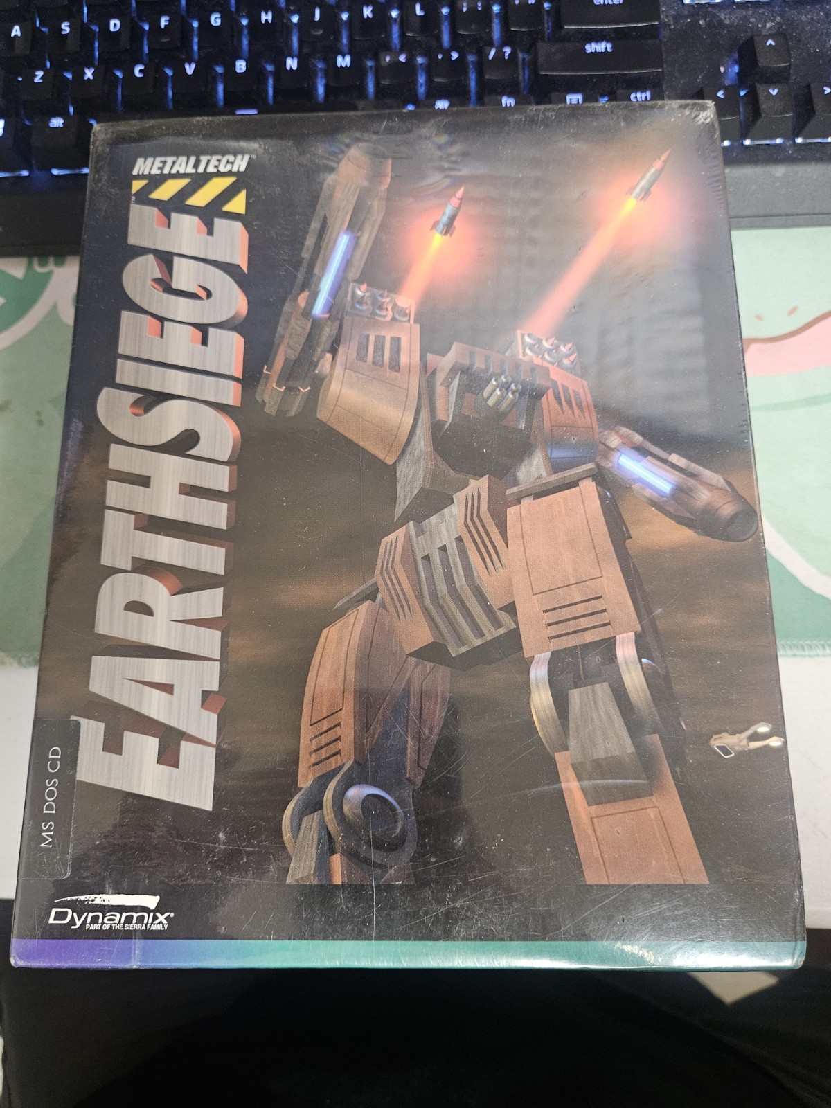Metaltech Earthsiege + Expansion 2 Pack MS DOS PC BIG BOX BRAND NEW SEALED