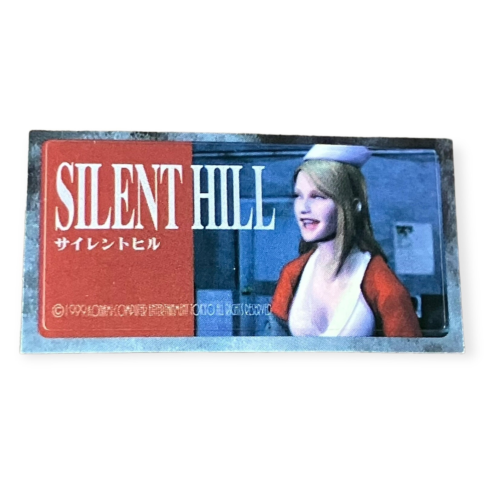 Sony PlayStation 1 Ps1 Silent Hill 1999 Official Lisa Memory Card Sticker