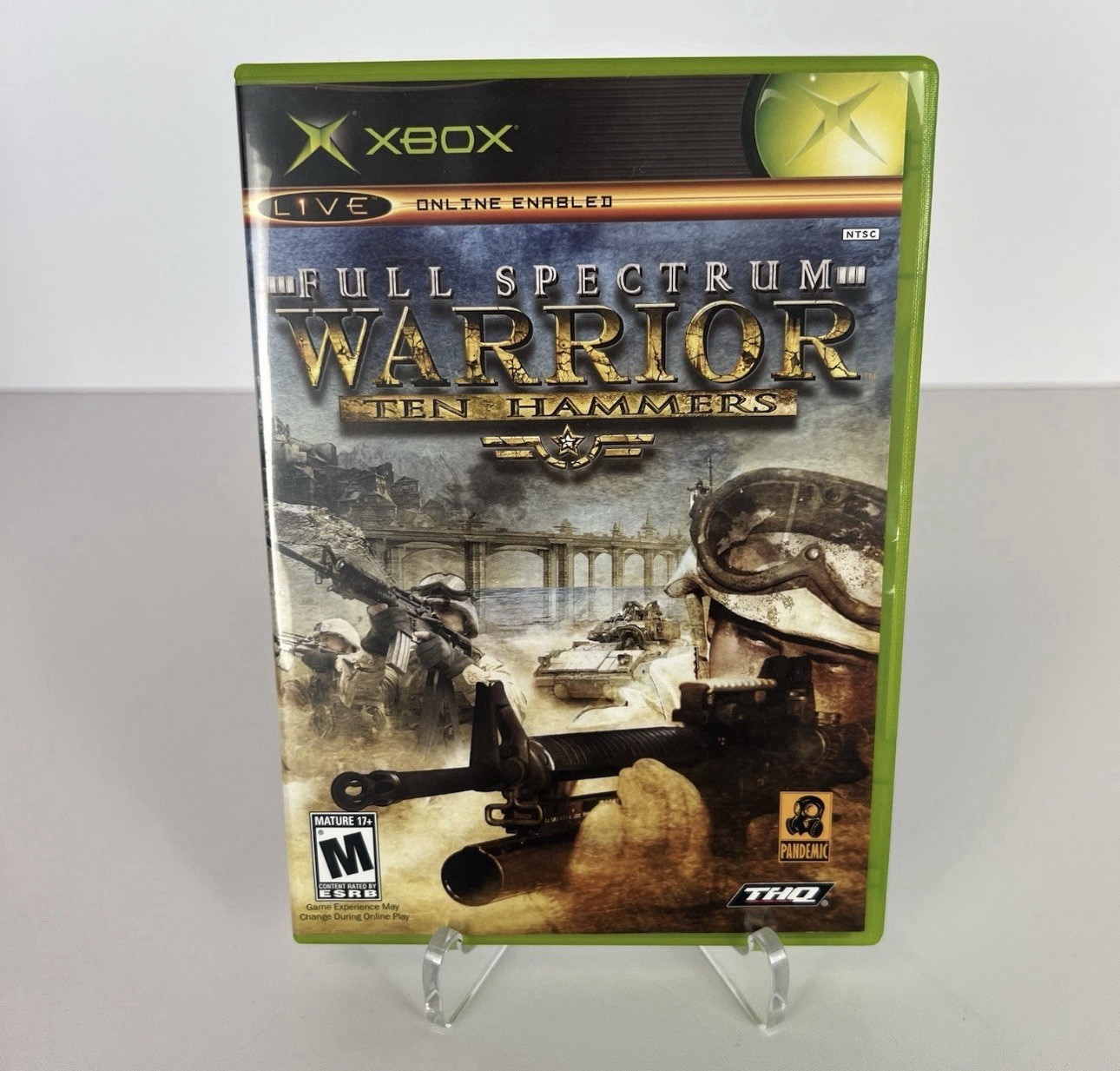 Full Spectrum Warrior: Ten Hammers (Microsoft Xbox, 2006) Complete CIB
