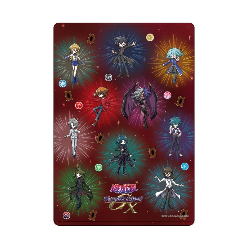 A3 Yu-Gi-Oh Duel Monsters GX 13 Group Design Character Clear Case