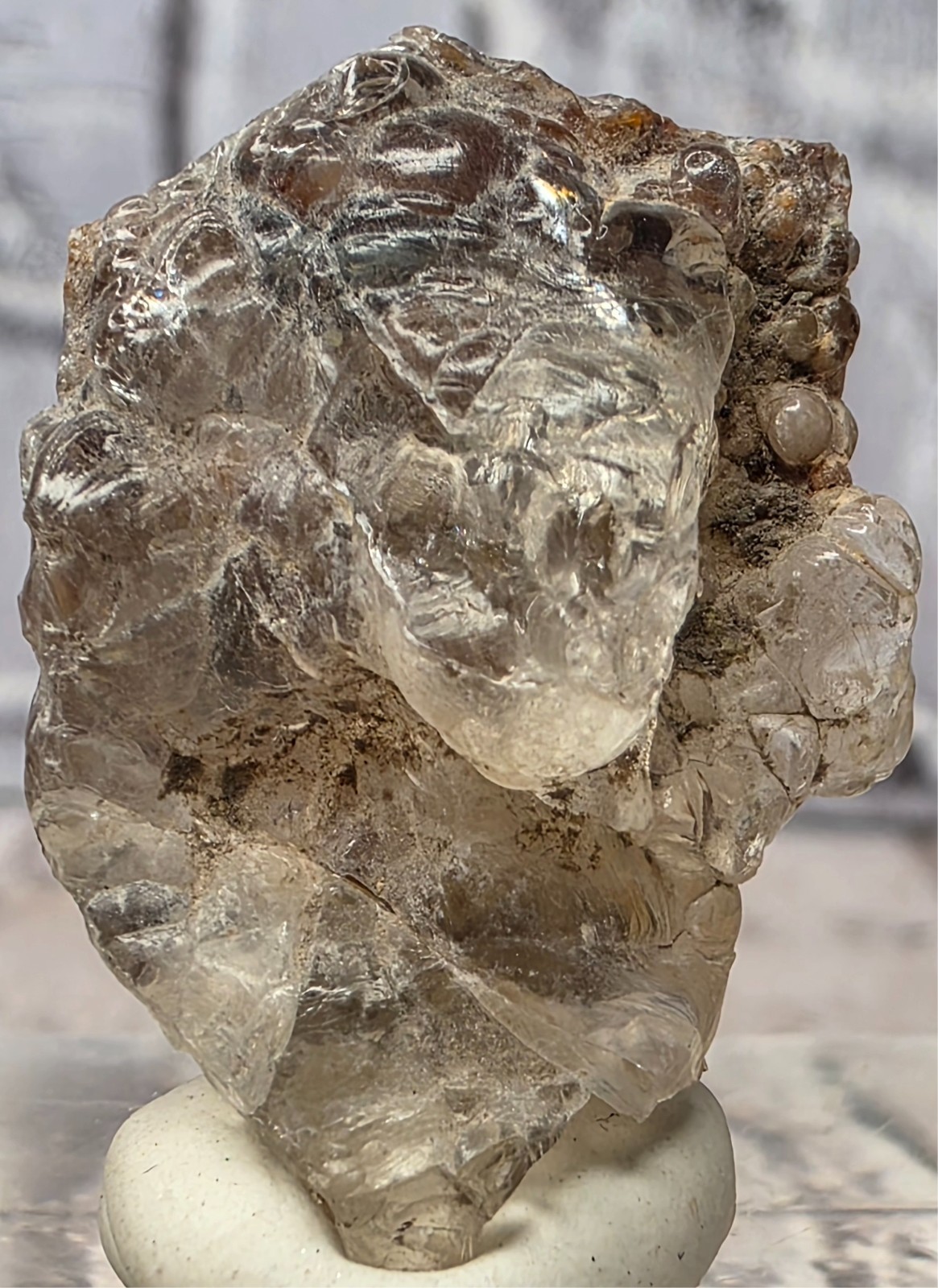 Mexican Hyalite Opal Natural Rough Crystal Specimen UV Reactive Fluorescent 