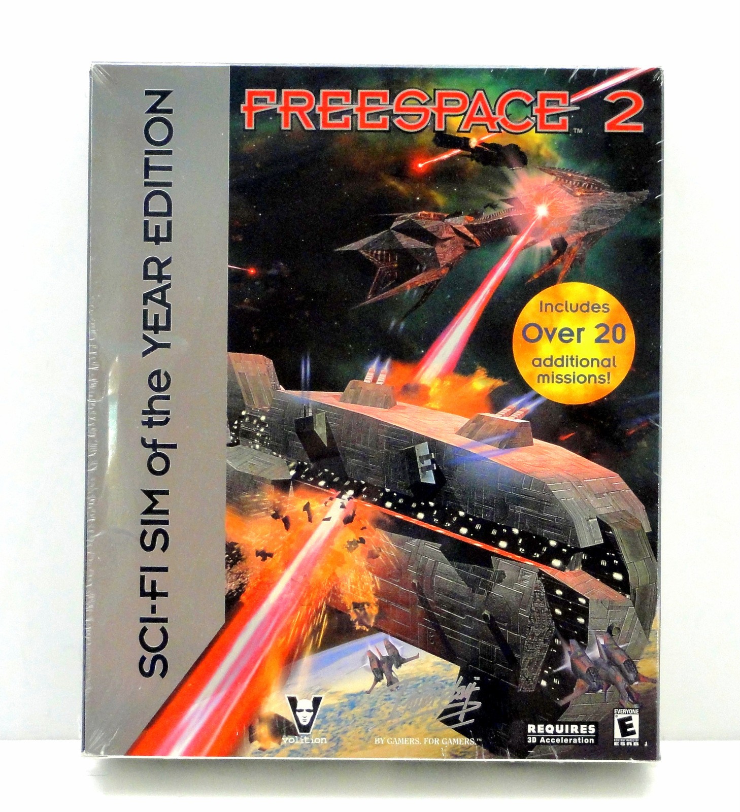 FreeSpace 2: Sci-Fi SIM of the Year Edtion, 2000, Big Box, Brand New & Sealed