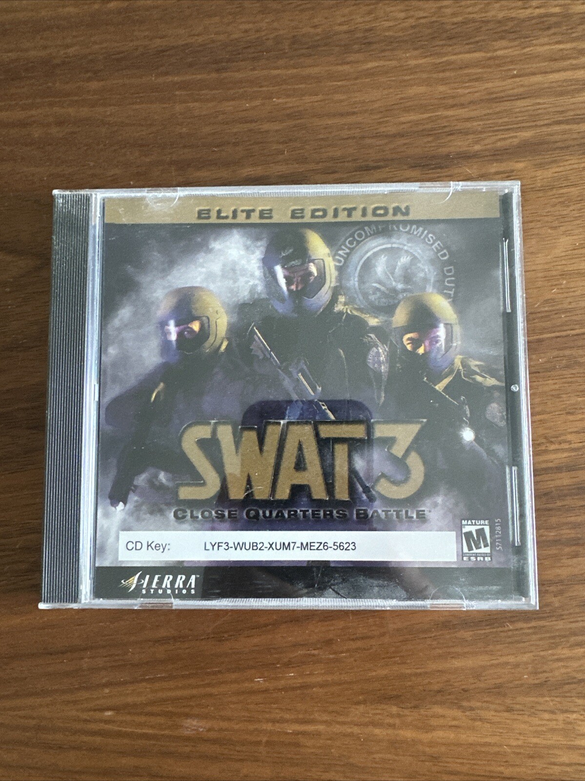 SWAT 3 Close Quarters Battle Elite Edition (2000) PC Game Only