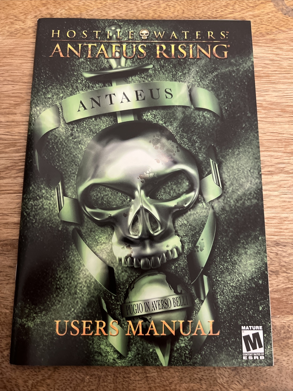 Hostile Waters Antaeus Rising Video Game Pc  M-Mature User ‘s Manual Book