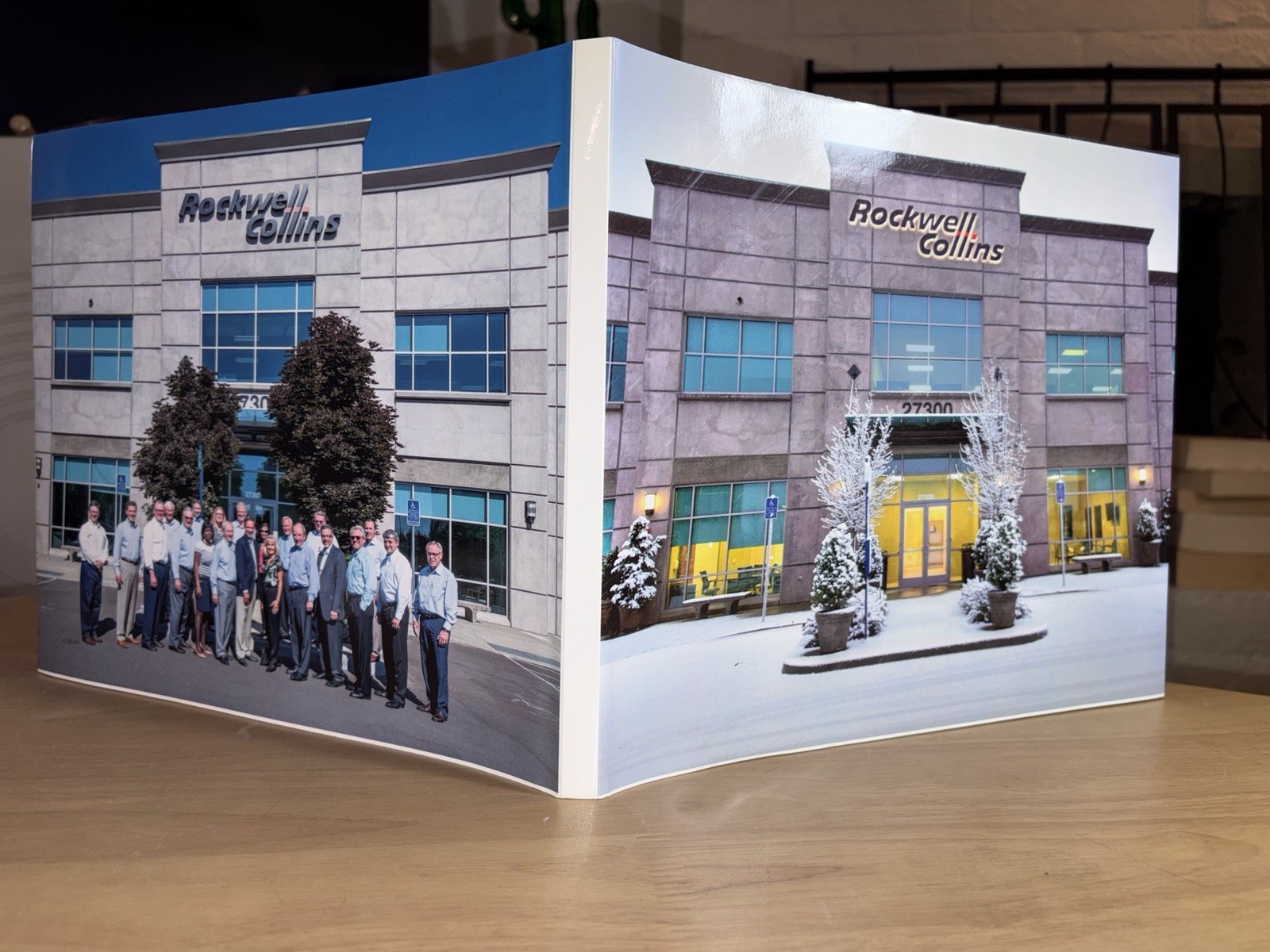 Rockwell Collins HGS Wilsonville Oregon Aerospace Aviation HUD Photo Book