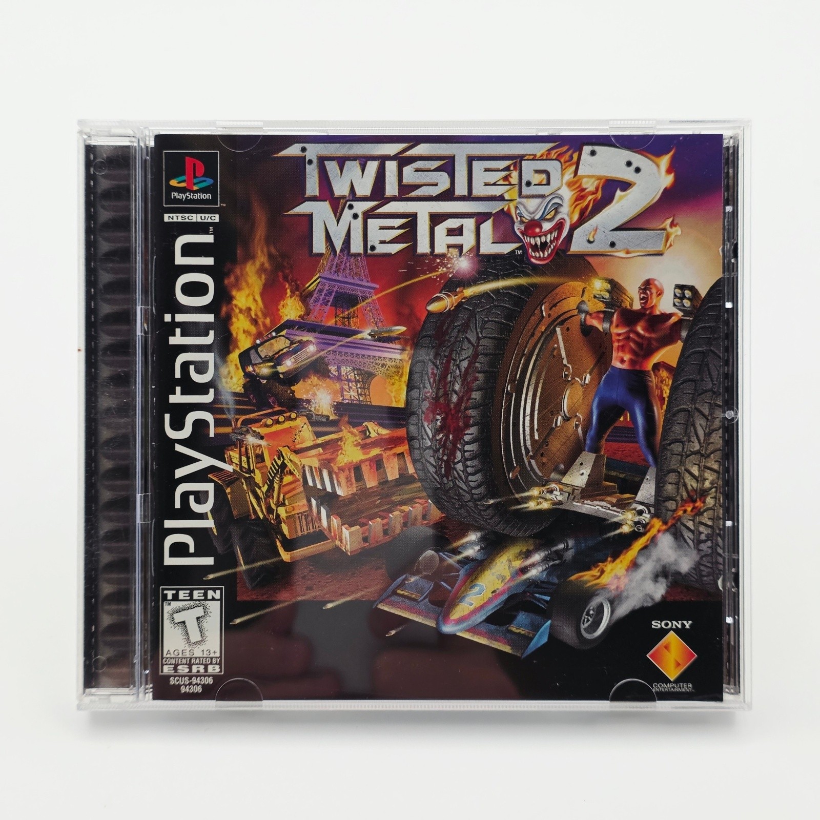 Twisted Metal 2 Sony PlayStation 1 Authentic Tested CIB