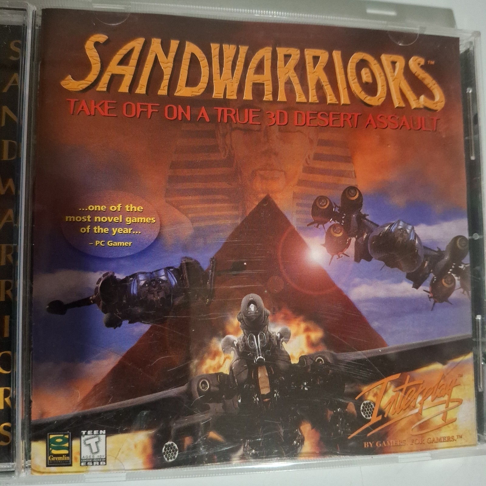 SandWarriors PC CD-ROM Vintage Action Game Complete Used