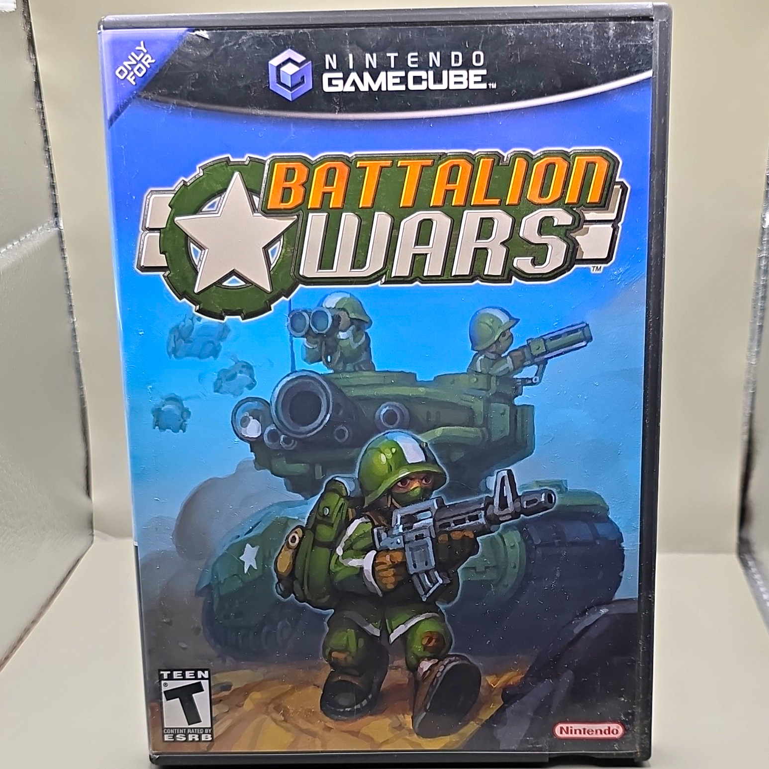 Nintendo Battalion Wars for GameCube Strategy Action RTS T-Teen Official Seal