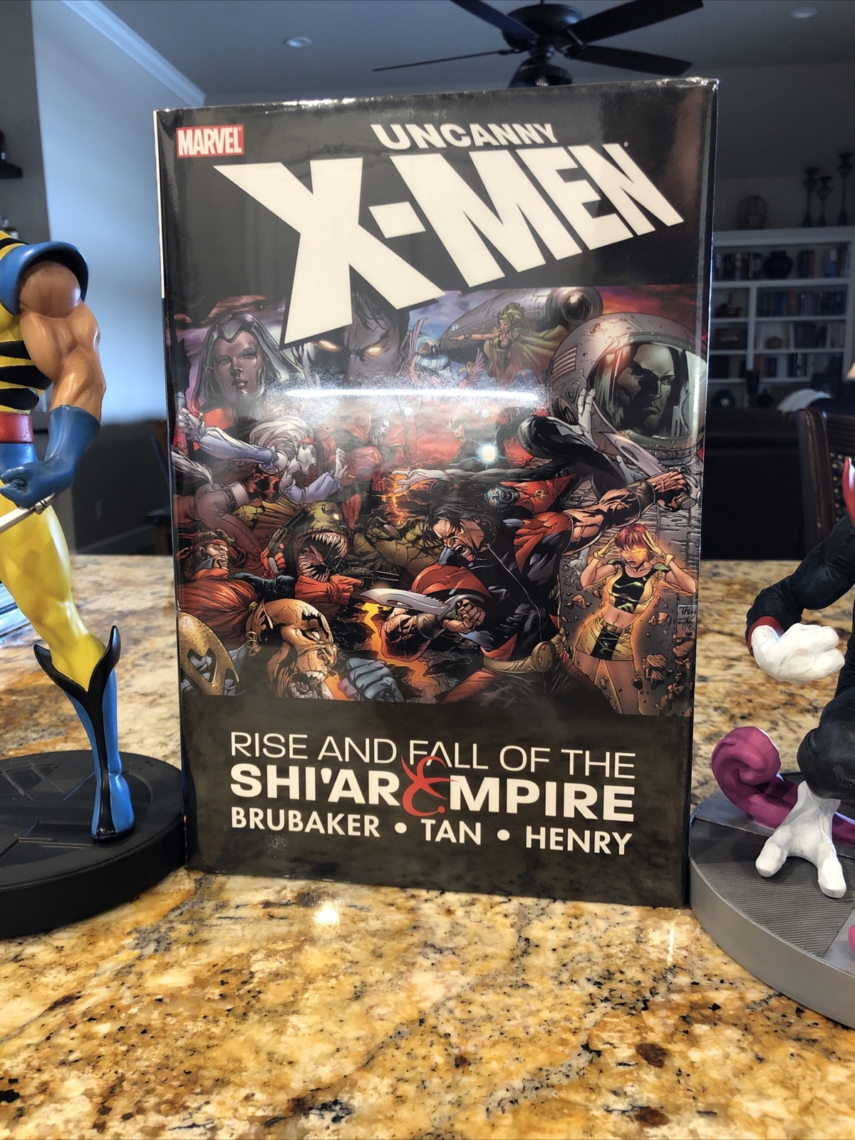 Uncanny X-Men: Rise & Fall of the Shi'ar Empire by Ed Brubaker Hardcover OHC New