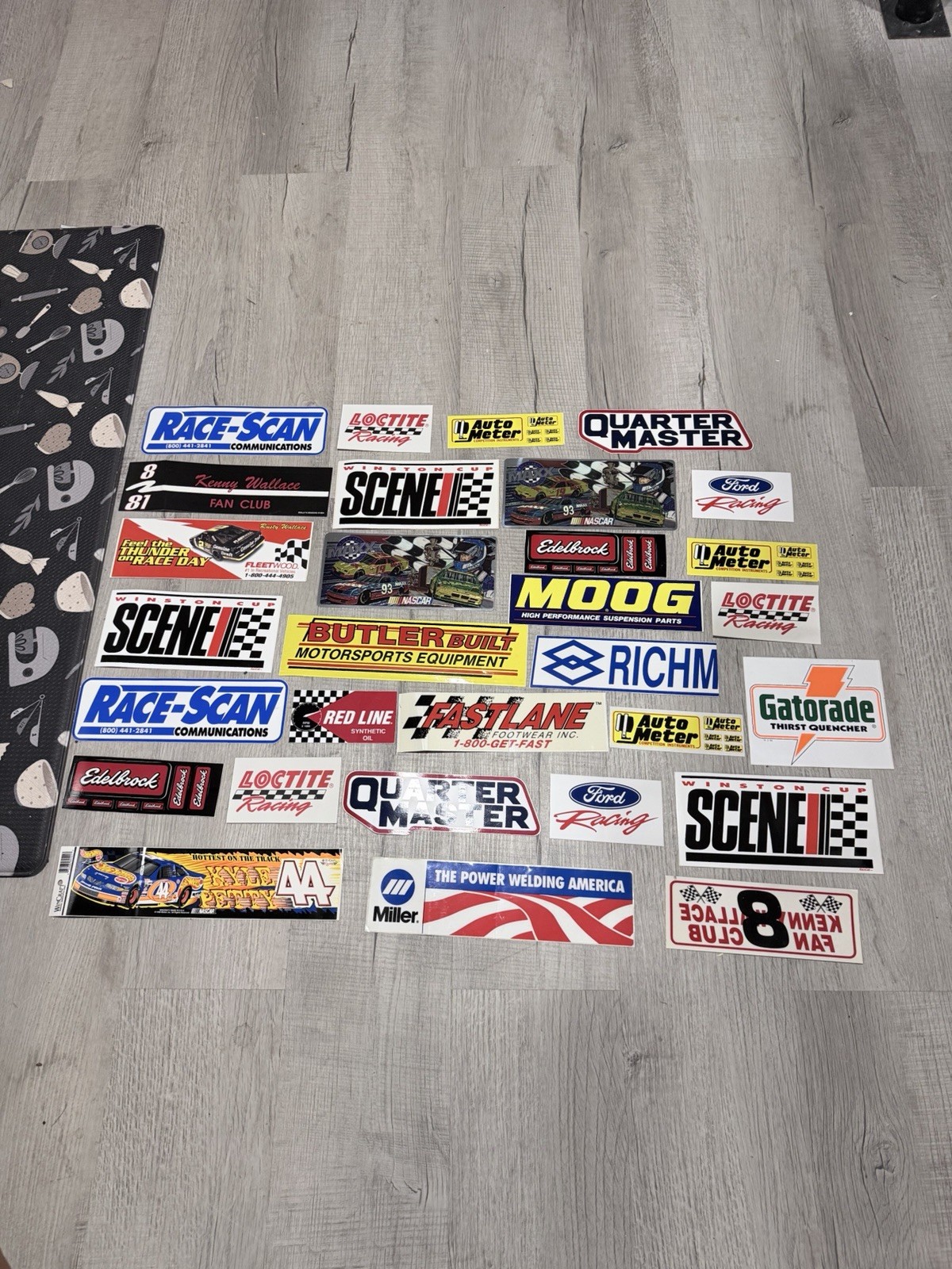 Original Racing Stickers All New