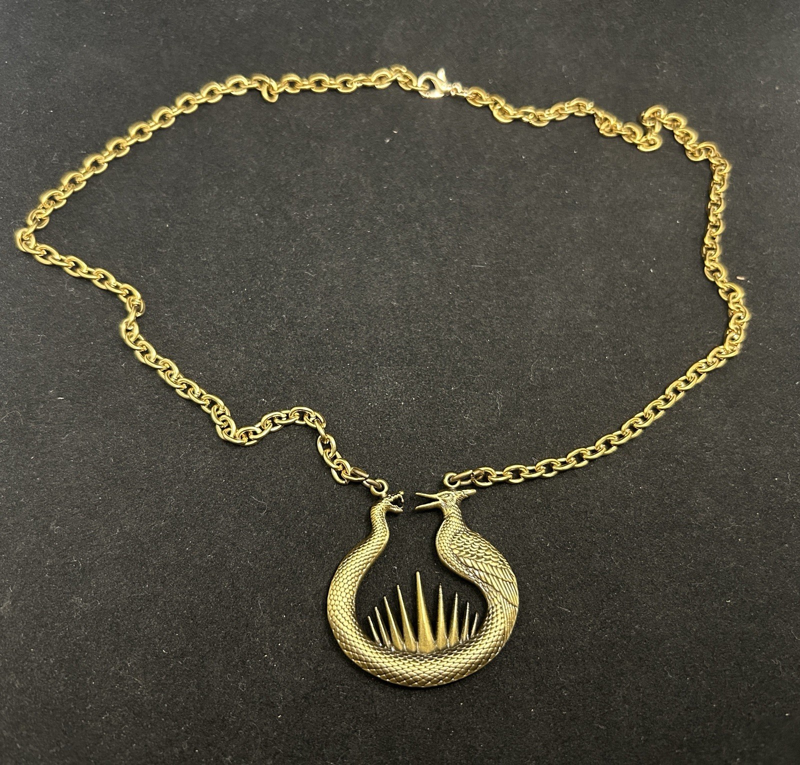 Haymitch Flint Striker Replica Necklace - Hunger Games - Sunrise On The Reaping
