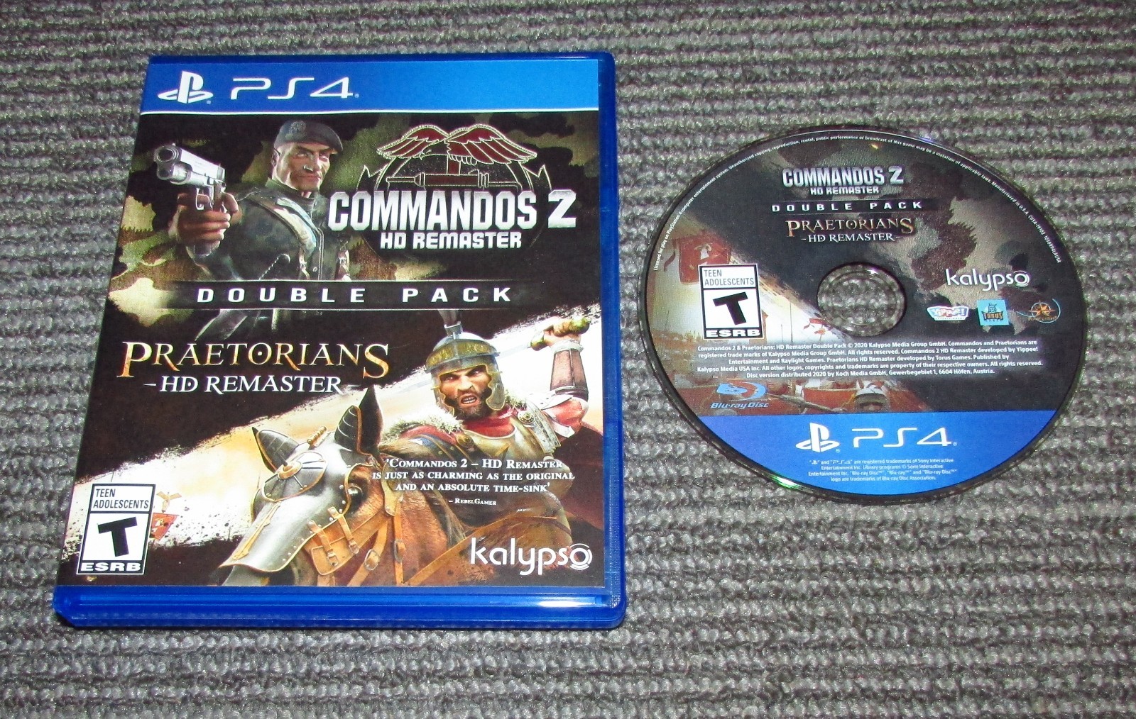 Commandos 2 & Praetorians: HD Remastered Double Pack Playstation 4 Fast Shipping