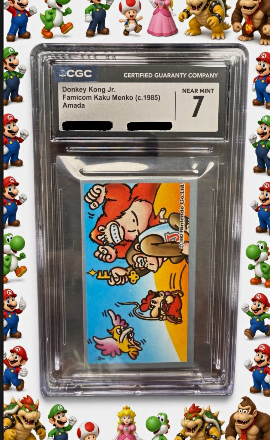 1982 Amada Menko Donkey Kong Jr